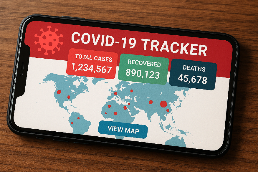 COVID-19 tracker app
