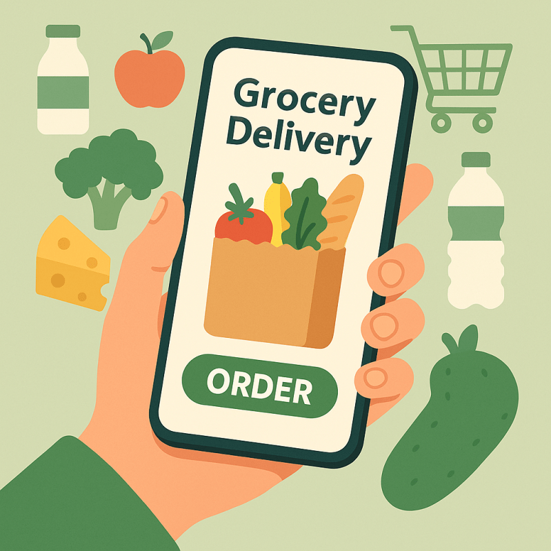 Grocery delivery app