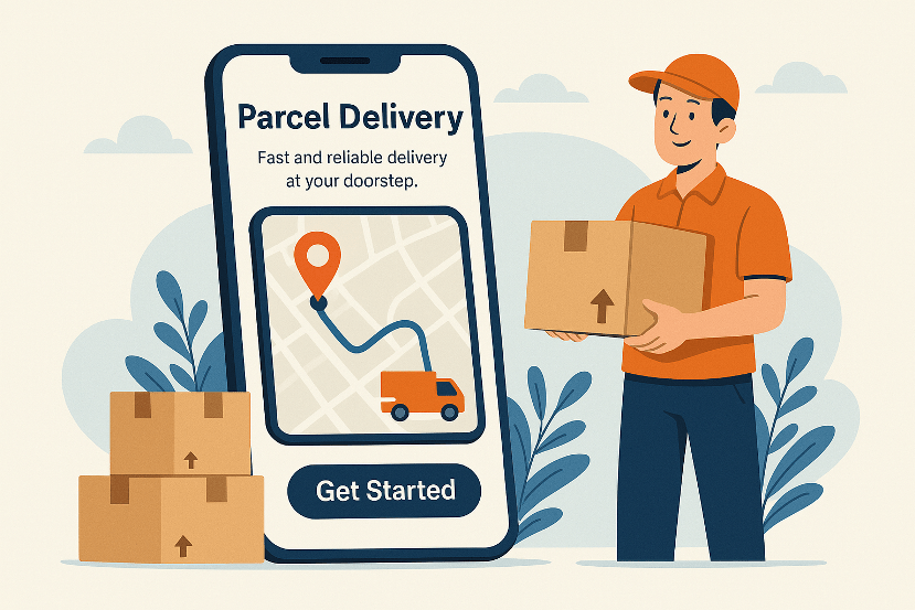 Parcel delivery app